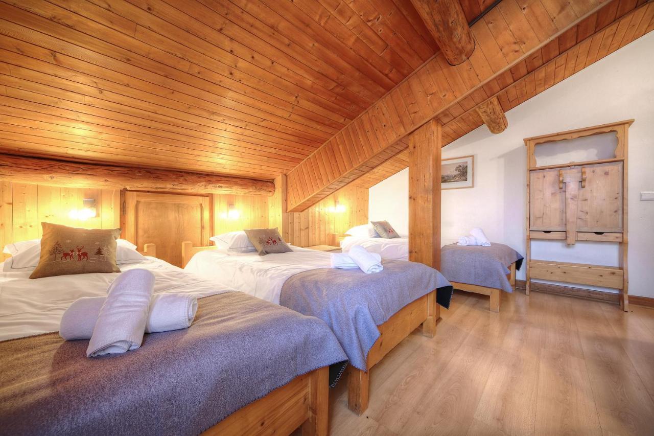 Chalet-Hotel De L'Etape Les Contamines-Montjoie Exteriér fotografie